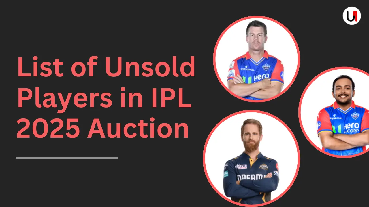 Unsold Players in IPL 2025 Auction